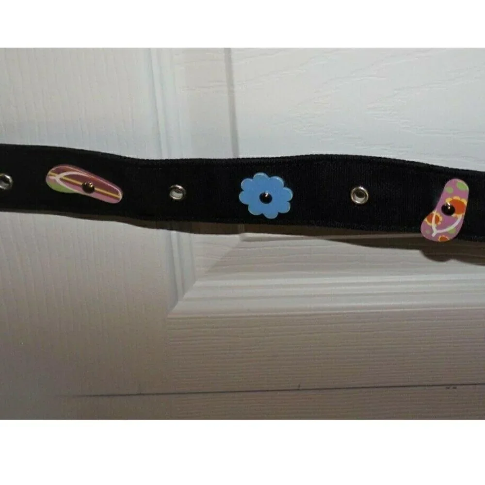 Black Canvas Belt 42